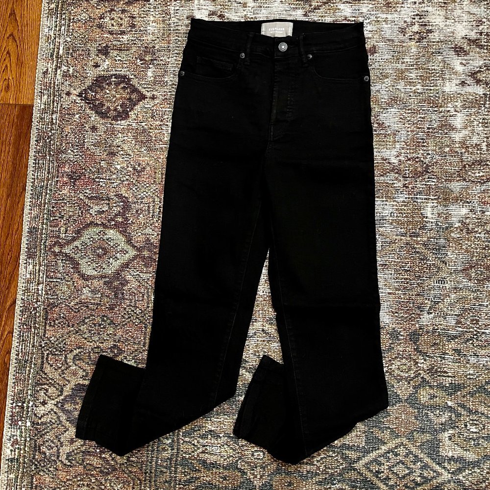 Everlane High-Rise Slim Straight Jeans
